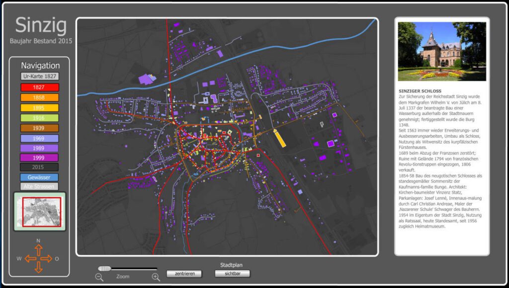 Stadtentwicklung Sinzigs interaktiv dokumentiert