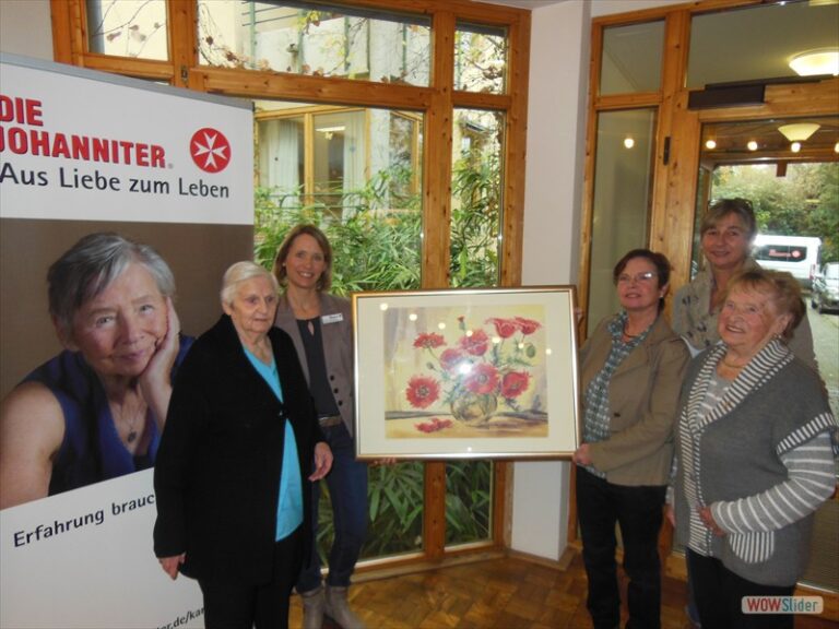 Ausstellung: Maler Steinborn im Johanniter Krankenhaus