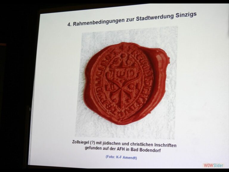 Zwei Daten, eine Feier – die Sinziger Stadtgeschichte